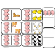 Domino Math with Farm Animal Theme/Matching/One to One Correspondence for Autism